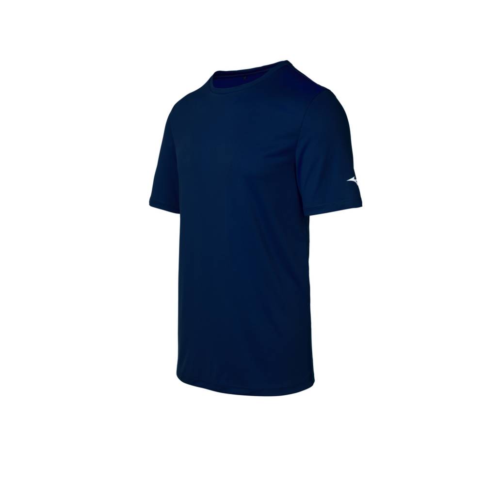 Camiseta Mizuno Mizuno - Homem - Azul Marinho - UJOCF4028